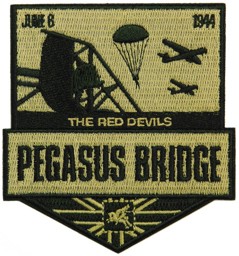 Bild von British Airborne Pegasus Bridge 6.Juni 1944 WWII Abzeichen Badge Patch